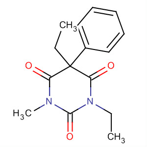 1,5-Diethyl-3-methyl-5-phenyl-2,4,6(1h,3h,5h)-pyrimidinetrioneStructure,55255-46-4Structure 1,5-Diethyl-3-methyl-5-phenyl-2,4,6(1h,3h,5h)-pyrimidinetrione Structure,55255-46-4Structure