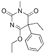 6-Ethoxy-5-ethyl-3-methyl-5-phenyl-2,4(3h,5h)-pyrimidinedioneStructure,55255-47-5Structure 6-Ethoxy-5-ethyl-3-methyl-5-phenyl-2,4(3h,5h)-pyrimidinedione Structure,55255-47-5Structure