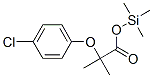 2-(4-Chlorophenoxy)-2-methylpropanoic acid trimethylsilyl esterStructure,55255-67-9Structure 2-(4-Chlorophenoxy)-2-methylpropanoic acid trimethylsilyl ester Structure,55255-67-9Structure