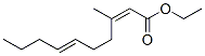 (2Z,6e)-3-methyl-2,6-decadienoic acid ethyl esterStructure,55283-34-6Structure (2Z,6e)-3-methyl-2,6-decadienoic acid ethyl ester Structure,55283-34-6Structure