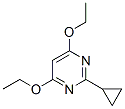 Pyrimidine, 2-cyclopropyl-4,6-diethoxy- (9ci)Structure,552881-09-1Structure Pyrimidine, 2-cyclopropyl-4,6-diethoxy- (9ci) Structure,552881-09-1Structure