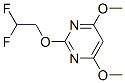 Pyrimidine, 2-(2,2-difluoroethoxy)-4,6-dimethoxy- (9ci)Structure,552882-12-9Structure Pyrimidine, 2-(2,2-difluoroethoxy)-4,6-dimethoxy- (9ci) Structure,552882-12-9Structure