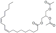 9,12-十八二烯酸 (z,z)-,2,3-雙(乙?；趸?丙酯結(jié)構(gòu)式_55320-04-2結(jié)構(gòu)式
