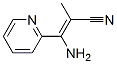 2-Propenenitrile,3-amino-2-methyl-3-(2-pyridinyl)-Structure,55330-49-9Structure 2-Propenenitrile,3-amino-2-methyl-3-(2-pyridinyl)- Structure,55330-49-9Structure