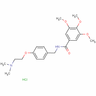 Trimethobenzamide hydrochloride (200 mg)Structure,554-92-7Structure Trimethobenzamide hydrochloride (200 mg) Structure,554-92-7Structure