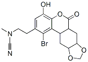 N-[2-(1-溴-6a,7,7a,10a,11,11a-六氫-4-羥基-6-氧代-6H-[1,3]苯并二氧代[5,6-c][1]苯并吡喃-2-基)乙基]-n-甲基氨腈結構式_55401-69-9結構式