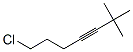 2,2-Dimethyl-7-chloro-3-heptyneStructure,55402-10-3Structure 2,2-Dimethyl-7-chloro-3-heptyne Structure,55402-10-3Structure