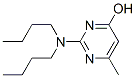 2-(Dibutylamino)-6-methyl-4-pyrimidinolStructure,55447-64-8Structure 2-(Dibutylamino)-6-methyl-4-pyrimidinol Structure,55447-64-8Structure