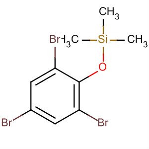 Trimethyl (2,4,6-tribromophenoxy)silaneStructure,55454-60-9Structure Trimethyl (2,4,6-tribromophenoxy)silane Structure,55454-60-9Structure