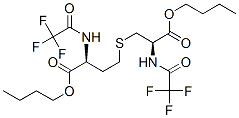 S-[(2r)-3-丁氧基-3-氧代-2-[(三氟乙酰基)氨基]丙基]-n-三氟乙?；?l-高半胱氨酸丁酯結(jié)構(gòu)式_55518-00-8結(jié)構(gòu)式