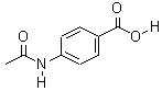 p-Acetylamino benzoic acidStructure,556-08-1Structure p-Acetylamino benzoic acid Structure,556-08-1Structure