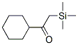 1-Cyclohexyl-2-(trimethylsilyl)ethanoneStructure,55629-29-3Structure 1-Cyclohexyl-2-(trimethylsilyl)ethanone Structure,55629-29-3Structure