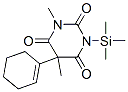 5-(1-環(huán)己烯-1-基)-1,5-二甲基-3-(三甲基甲硅烷基)-2,4,6(1h,3h,5h)-嘧啶三酮結構式_55649-44-0結構式