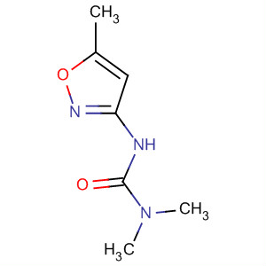 N,N-二甲基-N-(5-甲基-3-異噁唑基)-脲結(jié)構(gòu)式_55808-28-1結(jié)構(gòu)式