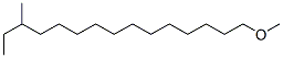 1-Methoxy-13-methylpentadecaneStructure,56196-09-9Structure 1-Methoxy-13-methylpentadecane Structure,56196-09-9Structure
