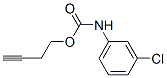 (3-Chlorophenyl)carbamic acid 3-butynyl esterStructure,56247-86-0Structure (3-Chlorophenyl)carbamic acid 3-butynyl ester Structure,56247-86-0Structure