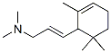 N,N-二甲基-3-(2,6,6-三甲基-2-環(huán)己烯-1-基)-2-丙烯-1-胺結(jié)構(gòu)式_56248-14-7結(jié)構(gòu)式