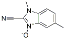 (9ci)-1,5-二甲基-1H-苯并咪唑-2-甲腈,n-氧化物結(jié)構(gòu)式_56313-95-2結(jié)構(gòu)式