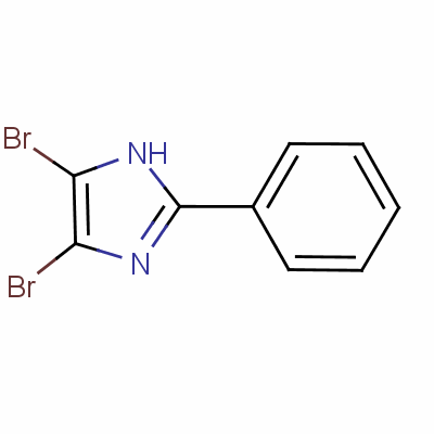 4,5-Dibromo-2-phenyl-1h-imidazoleStructure,56338-00-2Structure 4,5-Dibromo-2-phenyl-1h-imidazole Structure,56338-00-2Structure