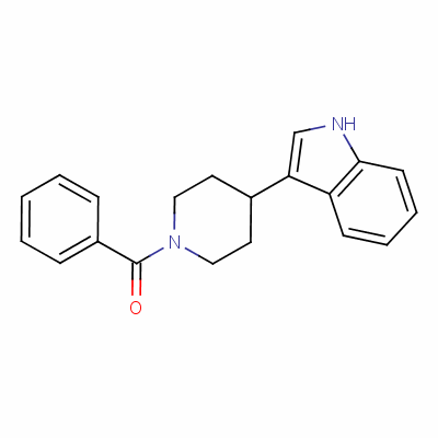 1-Benzoyl-4-(1h-indol-3-yl)piperidineStructure,56361-85-4Structure 1-Benzoyl-4-(1h-indol-3-yl)piperidine Structure,56361-85-4Structure