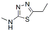 1,3,4-Thiadiazol-2-amine, 5-ethyl-n-methyl-Structure,56383-53-0Structure 1,3,4-Thiadiazol-2-amine, 5-ethyl-n-methyl- Structure,56383-53-0Structure