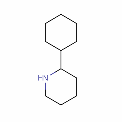 2-環(huán)己基哌啶結(jié)構(gòu)式_56528-77-9結(jié)構(gòu)式