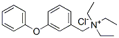 Triethyl m-phenoxybenzyl ammouium chlorideStructure,56562-64-2Structure Triethyl m-phenoxybenzyl ammouium chloride Structure,56562-64-2Structure