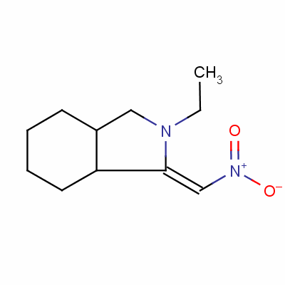 2-Ethyloctahydro-1-(nitromethylene)-1h-isoindoleStructure,56593-86-3Structure 2-Ethyloctahydro-1-(nitromethylene)-1h-isoindole Structure,56593-86-3Structure