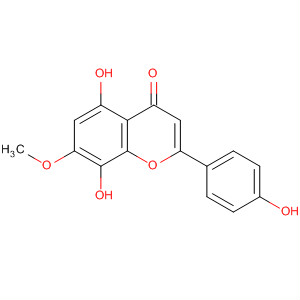 5,8-Dihydroxy-2-(4-hydroxyphenyl)-7-methoxy-4h-1-benzopyran-4-oneStructure,56595-23-4Structure 5,8-Dihydroxy-2-(4-hydroxyphenyl)-7-methoxy-4h-1-benzopyran-4-one Structure,56595-23-4Structure