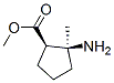 Methyl (1r,2s)-2-amino-2-methylcyclopentanecarboxylateStructure,566156-03-4Structure Methyl (1r,2s)-2-amino-2-methylcyclopentanecarboxylate Structure,566156-03-4Structure