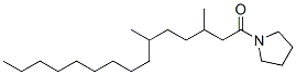 1-(3,6-Dimethylpentadecanoyl)pyrrolidineStructure,56630-62-7Structure 1-(3,6-Dimethylpentadecanoyl)pyrrolidine Structure,56630-62-7Structure