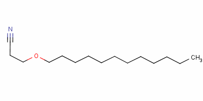3-(Dodecyloxy)propiononitrileStructure,56637-94-6Structure 3-(Dodecyloxy)propiononitrile Structure,56637-94-6Structure