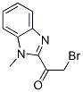 2-溴-1-(1-甲基-1H-苯并咪唑-2-基)-1-乙酮結(jié)構(gòu)式_56653-43-1結(jié)構(gòu)式
