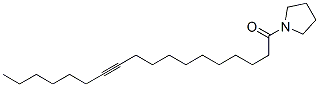 1-(1-Pyrrolidinyl)-11-octadecyn-1-oneStructure,56666-39-8Structure 1-(1-Pyrrolidinyl)-11-octadecyn-1-one Structure,56666-39-8Structure