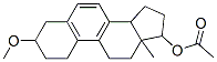 2,3,4,11,12,13,14,15,16,17-十氫-3-甲氧基-13-甲基-1H-環(huán)戊并[a]菲-17-醇乙酸酯結(jié)構(gòu)式_56771-80-3結(jié)構(gòu)式