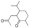 6-Methyl-3-(1-methylethyl)-2-(2-oxopropyl)cyclohexanoneStructure,56772-10-2Structure 6-Methyl-3-(1-methylethyl)-2-(2-oxopropyl)cyclohexanone Structure,56772-10-2Structure