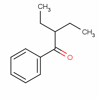 1-Butanone, 2-ethyl-1-phenyl-Structure,5682-46-2Structure 1-Butanone, 2-ethyl-1-phenyl- Structure,5682-46-2Structure