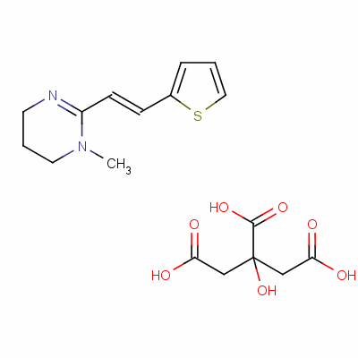 檸檬酸噻嘧啶結(jié)構(gòu)式_5685-86-9結(jié)構(gòu)式