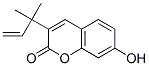 7-Hydroxy-3-(1,1-dimethylprop-2-enyl)coumarinStructure,56881-08-4Structure 7-Hydroxy-3-(1,1-dimethylprop-2-enyl)coumarin Structure,56881-08-4Structure