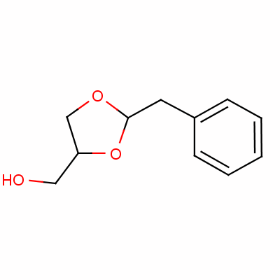 1,3-Dioxolane-4-methanol, 2-(phenylmethyl)-Structure,5694-72-4Structure 1,3-Dioxolane-4-methanol, 2-(phenylmethyl)- Structure,5694-72-4Structure