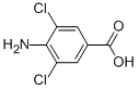 3,5-Dichloro-4-aminobenzoic acidStructure,56961-25-2Structure 3,5-Dichloro-4-aminobenzoic acid Structure,56961-25-2Structure