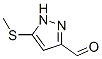 5-(Methylthio)-1h-pyrazole-3-carbaldehydeStructure,569657-30-3Structure 5-(Methylthio)-1h-pyrazole-3-carbaldehyde Structure,569657-30-3Structure
