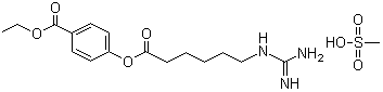 Gabexate mesylateStructure,56974-61-9Structure Gabexate mesylate Structure,56974-61-9Structure