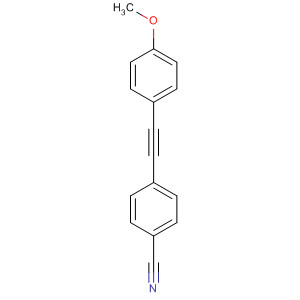 4-(4-Methoxy-phenylethynyl)-benzonitrileStructure,56982-37-7Structure 4-(4-Methoxy-phenylethynyl)-benzonitrile Structure,56982-37-7Structure