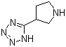 2H-Tetrazole, 5-(3-pyrrolidinyl)-Structure,570424-05-4Structure 2H-Tetrazole, 5-(3-pyrrolidinyl)- Structure,570424-05-4Structure