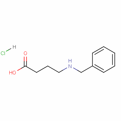 4-(Benzylamino)butyric acid hydrochlorideStructure,57054-96-3Structure 4-(Benzylamino)butyric acid hydrochloride Structure,57054-96-3Structure