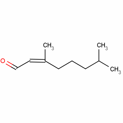 3,7-Dimethyloct-2-enalStructure,57069-90-6Structure 3,7-Dimethyloct-2-enal Structure,57069-90-6Structure