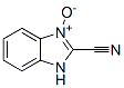 1H-benzimidazole-2-carbonitrile,3-oxide(9ci) Structure,57097-49-1Structure