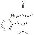 (9CI)-3-甲基-1-(1-甲基乙基)-吡啶并[1,2-a]苯并咪唑-4-甲腈結構式_571149-58-1結構式