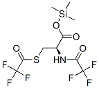 N,s-bis(trifluoroacetyl)-l-cysteine trimethylsilyl esterStructure,57207-35-9Structure N,s-bis(trifluoroacetyl)-l-cysteine trimethylsilyl ester Structure,57207-35-9Structure